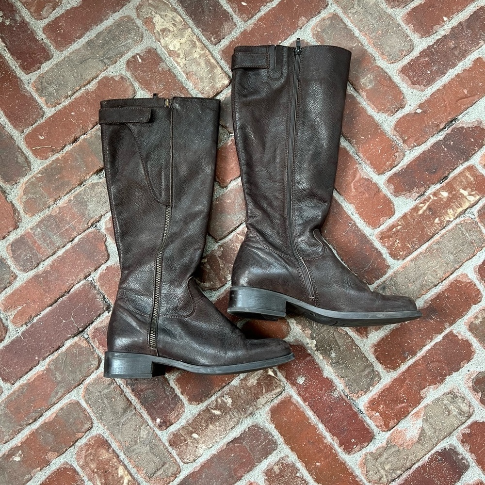 Brown Leather Aldo Boots